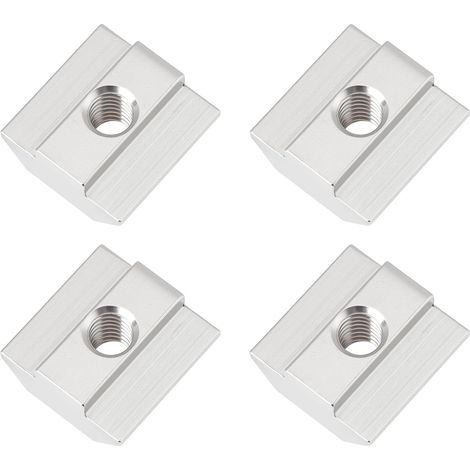 Lot de 4 boulons à fente en T M6 en acier inoxydable 304 pour fente de 8 mm Compatible avec CSL DD QR2 (1/5)