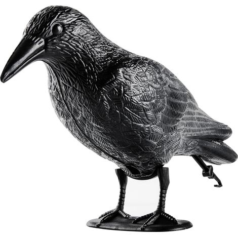 Anti-Tauben-Krähe, Taubenschreck, für Balkone, Dächer, Gärten, Krähe, Anti-Tauben für Balkon, Vogelschreck, verhindern, dass Vögel stören, aus hochwertigem PE, 1 Stück