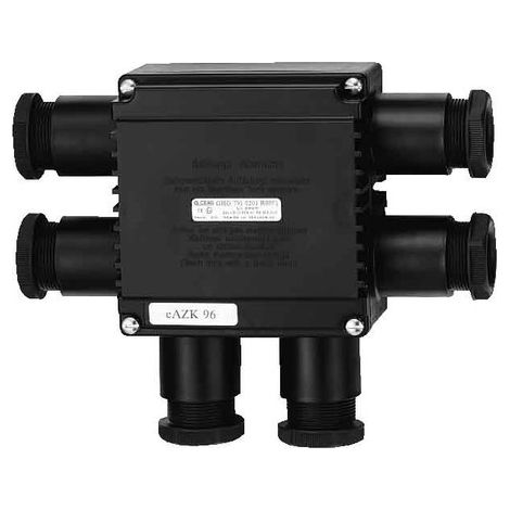 Scatola di derivazione ceag eazk 96 2 6xm25 montaggio a parete IP rated