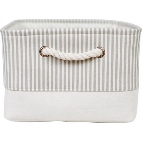 Panier de rangement en tissu HOMETRENDS – Organisateur élégant et durable pour la maison et le bureau (1/5)