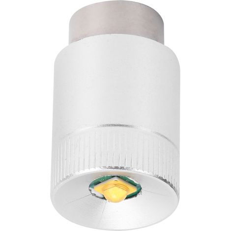 Ampoule LED 3W Highlight P13.5S pour lampe torche frontale, accessoire lampe torche électrique, blanc chaud 3V CC 3000K (1/5)