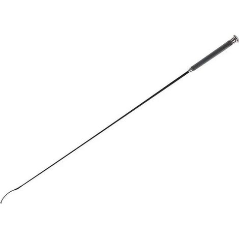 Cravache de dressage Whip&go Gel Noire 120 cm (1/3)
