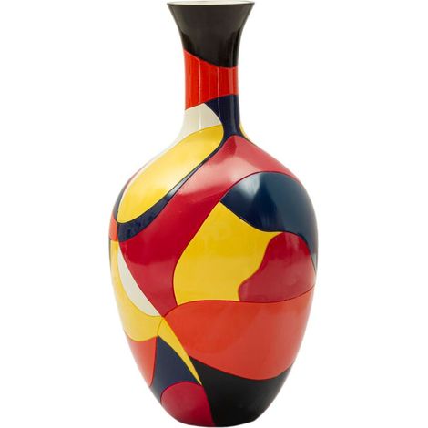 Vaso da terra in resina multicolore, Ø29x59 cm – Rubic (1/5)