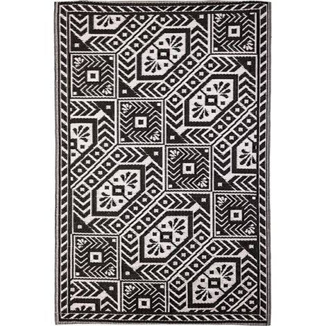 Geometrischer Outdoor-Teppich 122x182cm