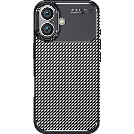 Custodia Beline Carbon Armor per iPhone 16 Plus, colore nero (1/5)