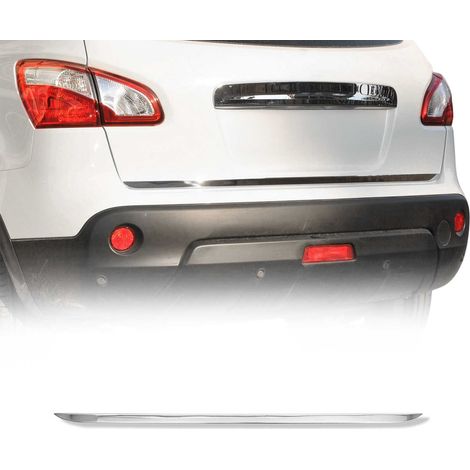 Garniture de Hayon Coffre pour Nissan Qashqai 2006-2014 acier inox (1/5)
