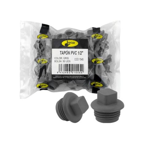 PVC-Stecker – 3/4 Zoll – 25 Einheiten, TUGRISAN (1/5)