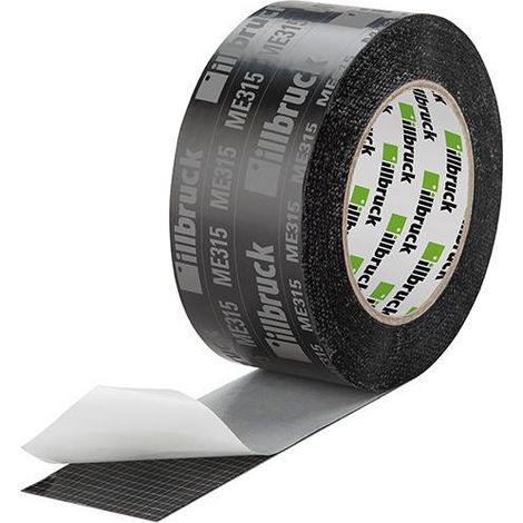 ME315 Ruban adhésif noir 150mm x 25m (Par 4)