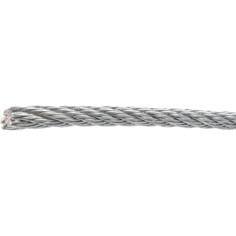 Cable de Acero Galvanizado 6x7+1 5mm x 100 m EHS