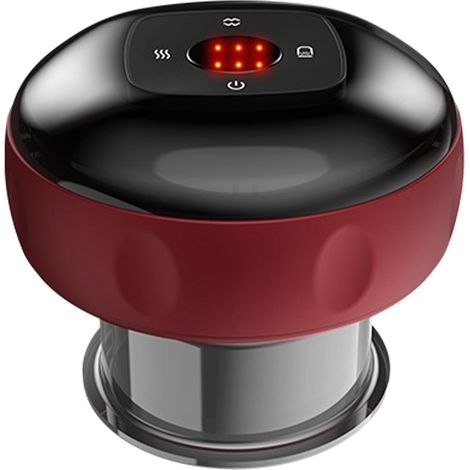 Appareil de Massage Ventouses Électrique 6 Vitesses avec Chaleur Rouge - Dispositif de Gua Sha sans Flamme (1/5)