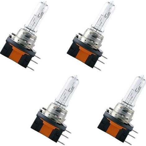 4x H15 64176 12V 15/55W PGJ23t-1 3200K E1 2P4 DOT w8h1 (1/5)