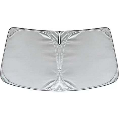 Pare-soleil intérieur (140X80cm) pare-soleil de pare-brise avant pour la protection solaire, le refroidissement et la protection UV (1/5)