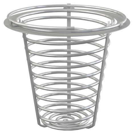 Cesta de acero inoxidable (1/2)