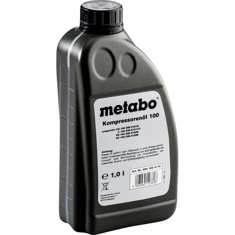 Metabo huile pour compresseur 1 l