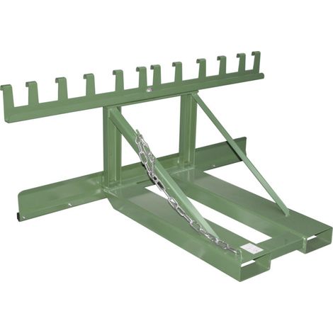 Bauer Südlohn Lève-poubelles MH-III, peint, vert réséda