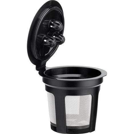 Ortviai Filtre à café réutilisable en plastique pour machine Dual Brew – Capsule vide à 3 orifices (1/5)