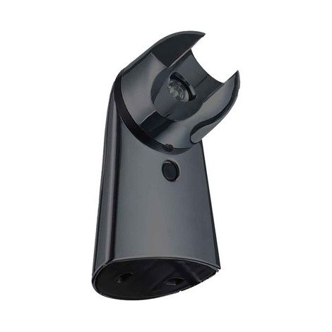 Soporte de ducha multiposición negro mate ABS