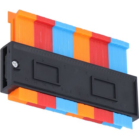 Gabarit de contour 13cm, duplicateur de forme irrégulière, outil de mesure pour menuiserie et bricolage, traçage précis, copieur de profil (1/5)