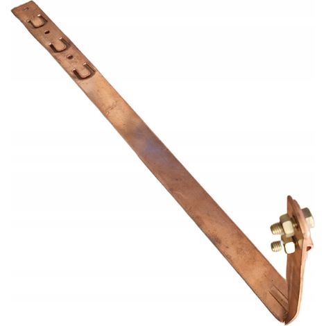 Unterfliesenhalterung für verdrilltes Kabel L-415, Höhe 70 mm. ZS-Kupfer (1/3)