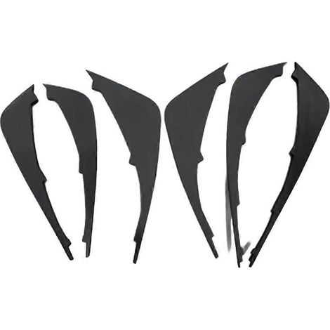 Kit de 6 déflecteurs d'air inférieurs de pare-chocs arrière 83916710 pour Ferrari 458 (1/5)