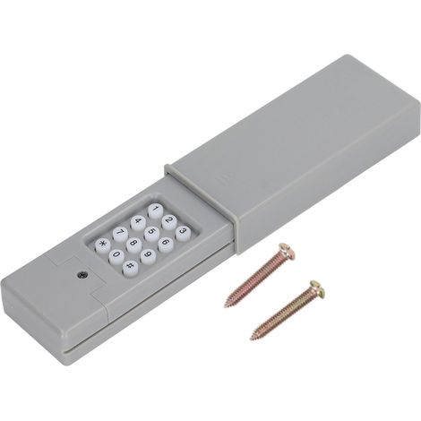 Clavier sans fil universel pour porte de garage, code d'accès sans clé avec bouton d'apprentissage (1/5)