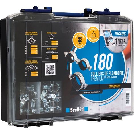 Caja de 180 collares Prenium SCELLIT - COF-SANCSIPLUS (1/5)