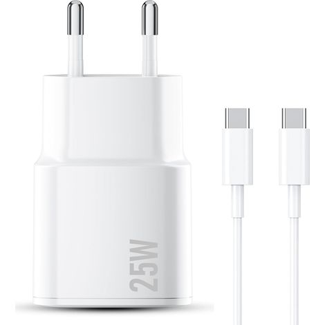 Schnellladegerät für iPhone 17/16/15, 1 m USB-C-Ladekabel, kompatibel mit iPhone 17/17 Air/16/15 (Pro/Pro Max/Plus), iPad Pro/Air (ab 2024), 25-W-PD-3.0-Netzteil (1/5)