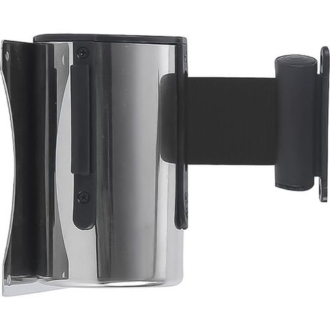 Barrière rétractable de Ceinture de barrière de File d'attente de bâti Mural de avec la Ceinture de 9ft/3m pour Les magasins de détail, Les aéroports, Les banques, l'école (1/5)