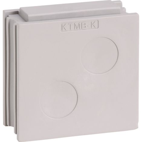 Icotek KTMB-K Kabeldurchführung Klemm-Ø (max.) 18 mm Elastomer Grau 1 St.