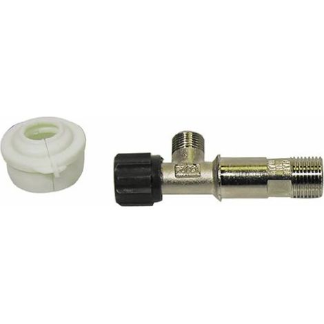 Pucci Rubinetto Ottone con Supporto per Cassetta Sara Eco 1/2 80006544 (1/3)