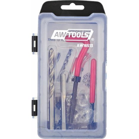 KIT RIPARAZIONE FILETTO AWTOOLS M6x1.0 30 pz.