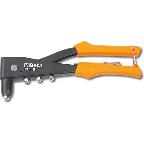 Rivettatrice beta mod. 1741 manuale a 4 testine impugnatura in plastica tools (1/2)