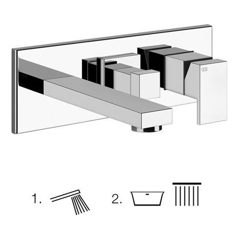 Juego de montaje de acabado Gessi para mezclador monomando TUB