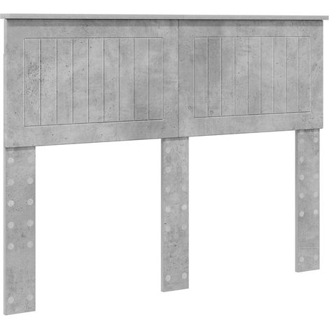 Maison Exclusive - Cabecero Gris Concreto Madera contrachapada (1/5)