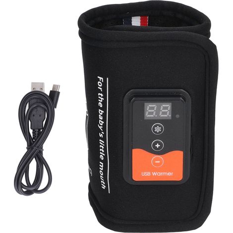Chauffe-biberon USB portable, chauffage rapide et température constante pour voiture et maison (1/5)