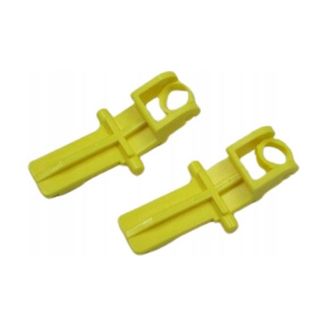 Levier poussoir - 2 pièces - Plastique - Compatible avec cadre 041676/99235016 - Pratique et durable