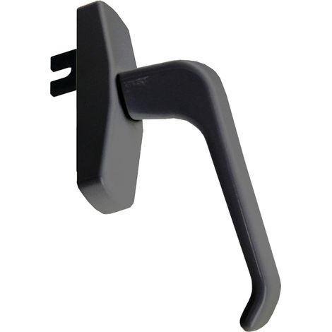 Ferco SPACIO ergonomische Fenstergriff in Schwarz