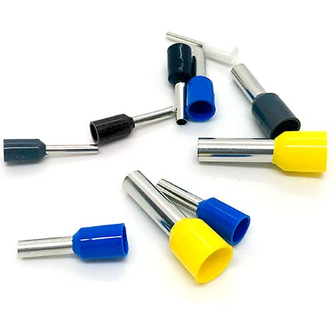Juego de 440 terminales de crimpado y herramientas de crimpado, AWG 10 a 2/0, para protección de cables y conexión segura.