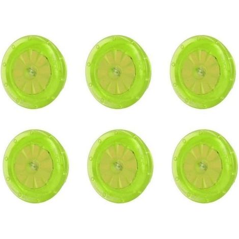 Lights of wheel of bicycle - T BEST - Sealing IP67 - Battery integrated - High visibility - Mixte (1/4)