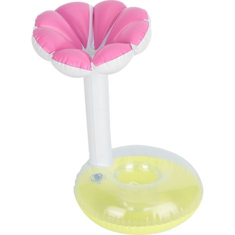 10 Pièces de Coasters de Boisson Gonflables en Forme de Champignon, Flotteurs pour Bains, Jouets de Salle de Bain (1/5)