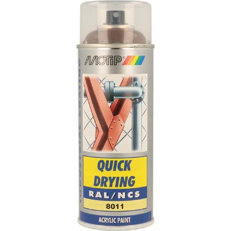 Peinture Aerosol Acryl Ral8011 Motip 400ml brun noisette