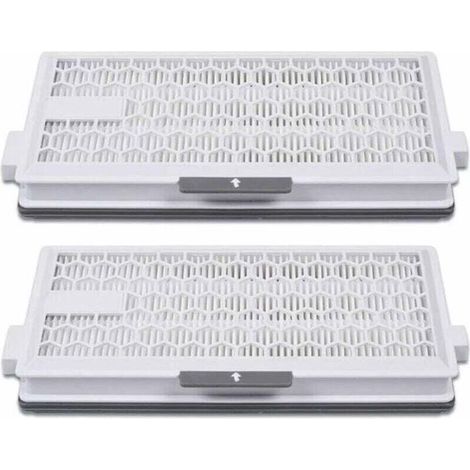Paquete de 2 filtros Airclean Plus para Miele Air Clean SF-HA 50, Complete C2 C3, Compact C1 C2, 10107860 (1/3)