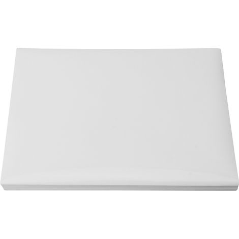 100 feuilles A4 papier autocollant imprimable adhésif haute viscosité, étiquettes jet d'encre laser, découpe facile, usage bureau maison (1/5)