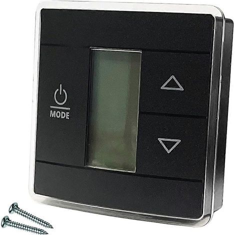 Kit de commande de thermostat mural monozone pour climatiseurs Dometic de camping-car/caravane avec affichage de la température 3316250.712 A (1/5)