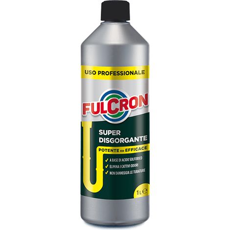 Fulcron Super Sgorgante Arexons tubature disgorgante chimico water lavandini – 1 L (1/3)