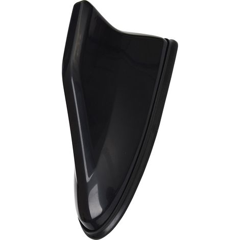 Antenne aileron de requin pour toit de voiture, revêtement laqué noir, accessoire extérieur pour automobile (1/5)