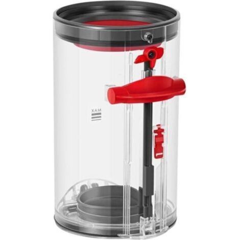 Reservoir de Poubelle pour Dyson Cyclone V10 SV12 Absolute/Animal Aspirateur, Bac à Poussière Pièces Détachées No.969509-01 (1/4)