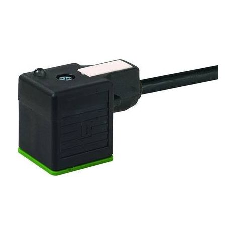 Connettore per valvola Nero 7000-18021-6260750 Murr Elektronik Contenuto: 1 pz.