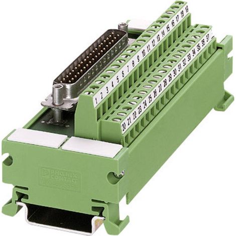 Module d'interface Sub-D 9 Contacts, Mâle, Montage sur Rail DIN ( Prix pour 1 ) (1/3)
