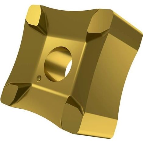 Scarfing-Schneideinsatz ISO SNMX 15-R30:6640 Radius 30mm MT-CVD beschicht. Gold (1/2)